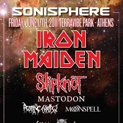 Sonisphere iron maiden in athens 2011