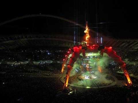 U2 @ Athens U2 @ Athens