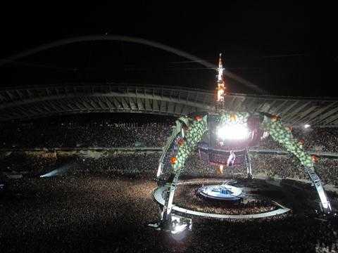 U2 @ Athens U2 @ Athens