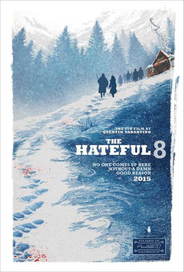 Το πόστερ του The Hateful Eight Το πόστερ του The Hateful Eight