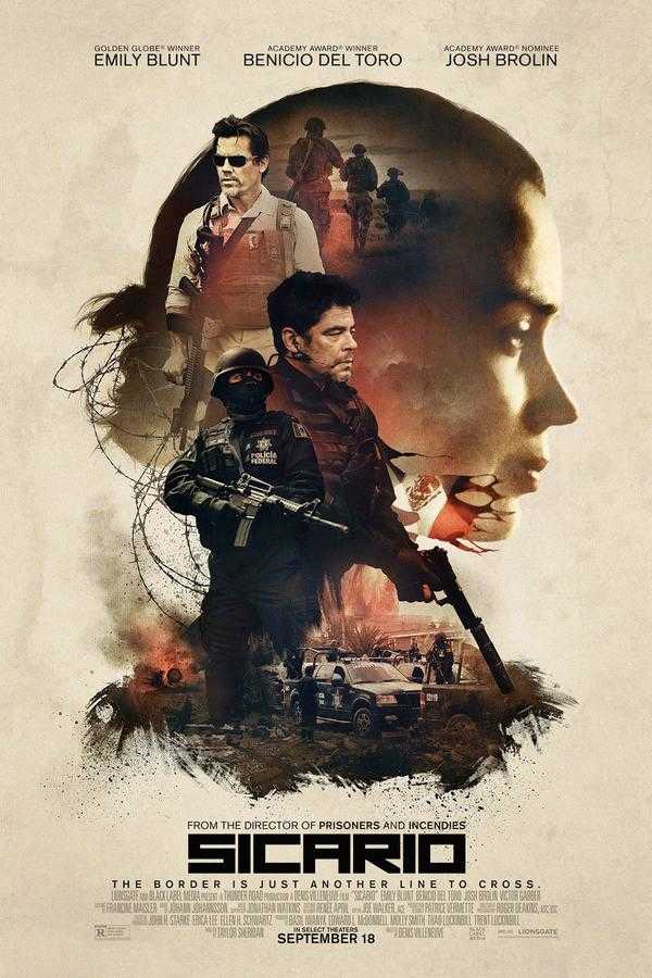 Η αφίσα του Sicario Η αφίσα του Sicario