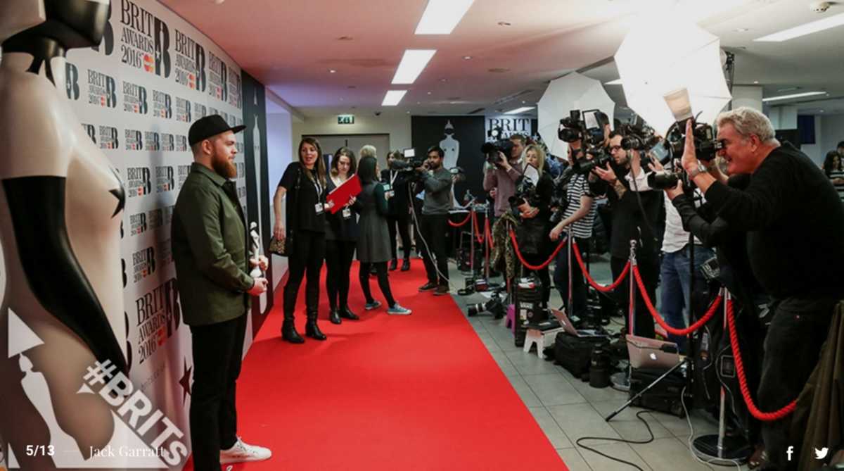 υποψηφιότητες για brit awards 2016