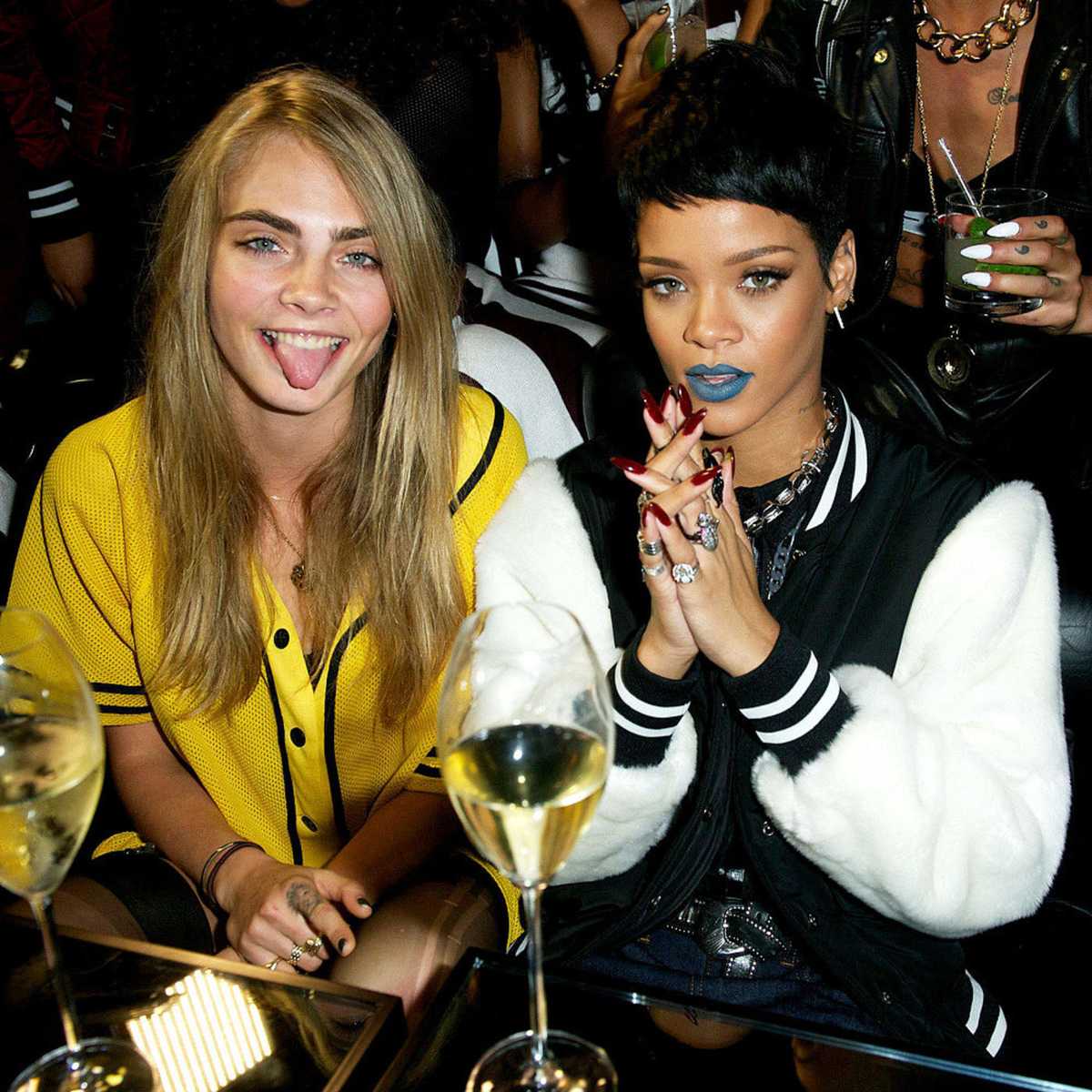 Rihanna Cara Delevigne