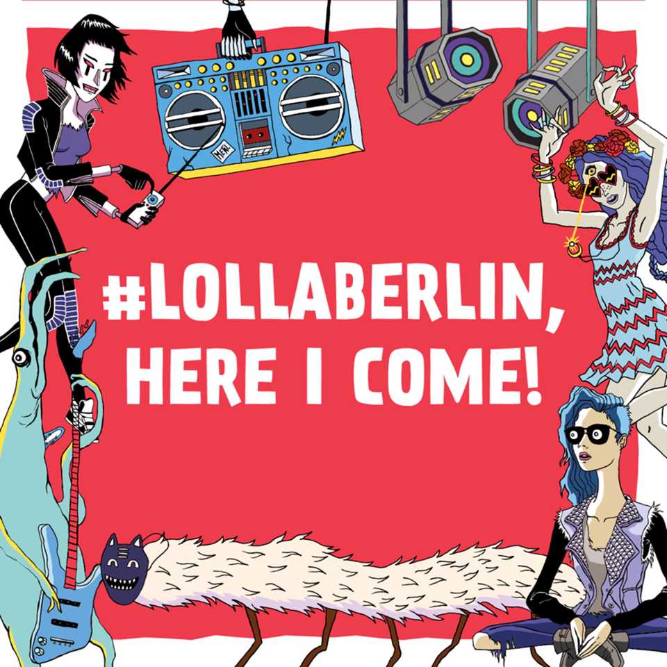 #lollaberlin Here I come #lollaberlin Here I come
