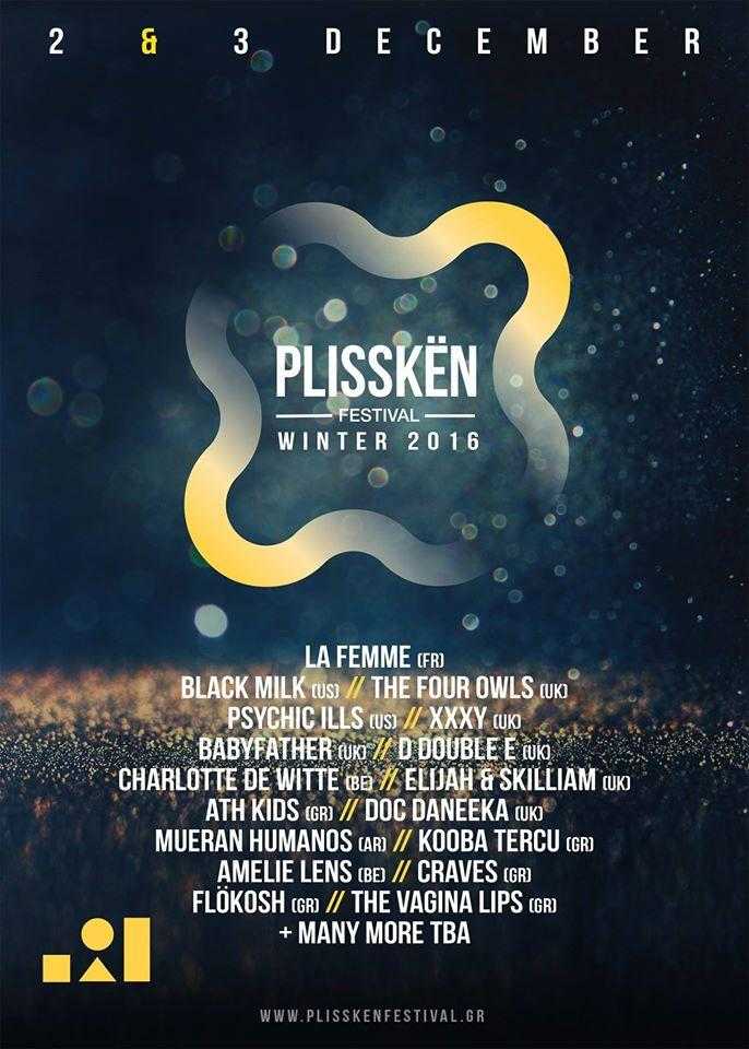 Plisskën Festival // Winter 2016 Plisskën Festival // Winter 2016