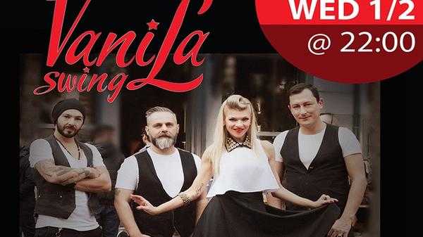 Οι VaniLa Swing στο FAUST, Αθήνα Οι VaniLa Swing στο FAUST, Αθήνα