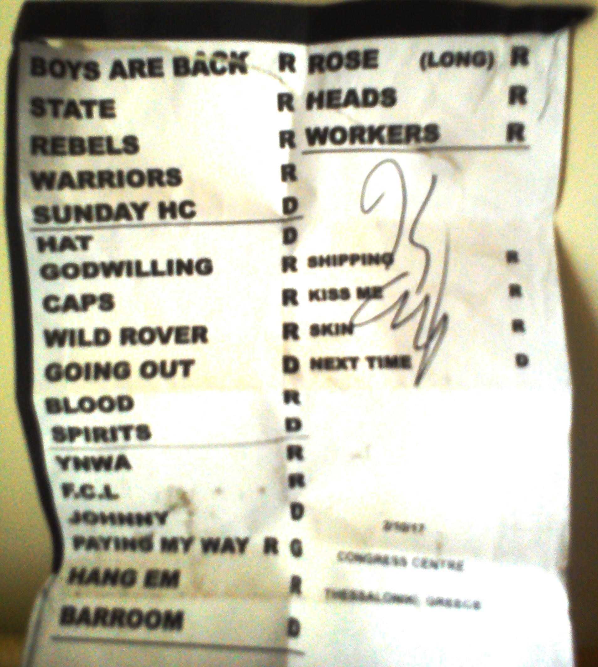 dropkick-murhpys-thessaloniki-setlist