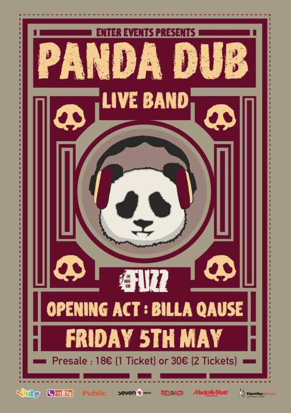 Ο Panda Dub για πρώτη φορά στην Ελλάδα με τη Live Band του