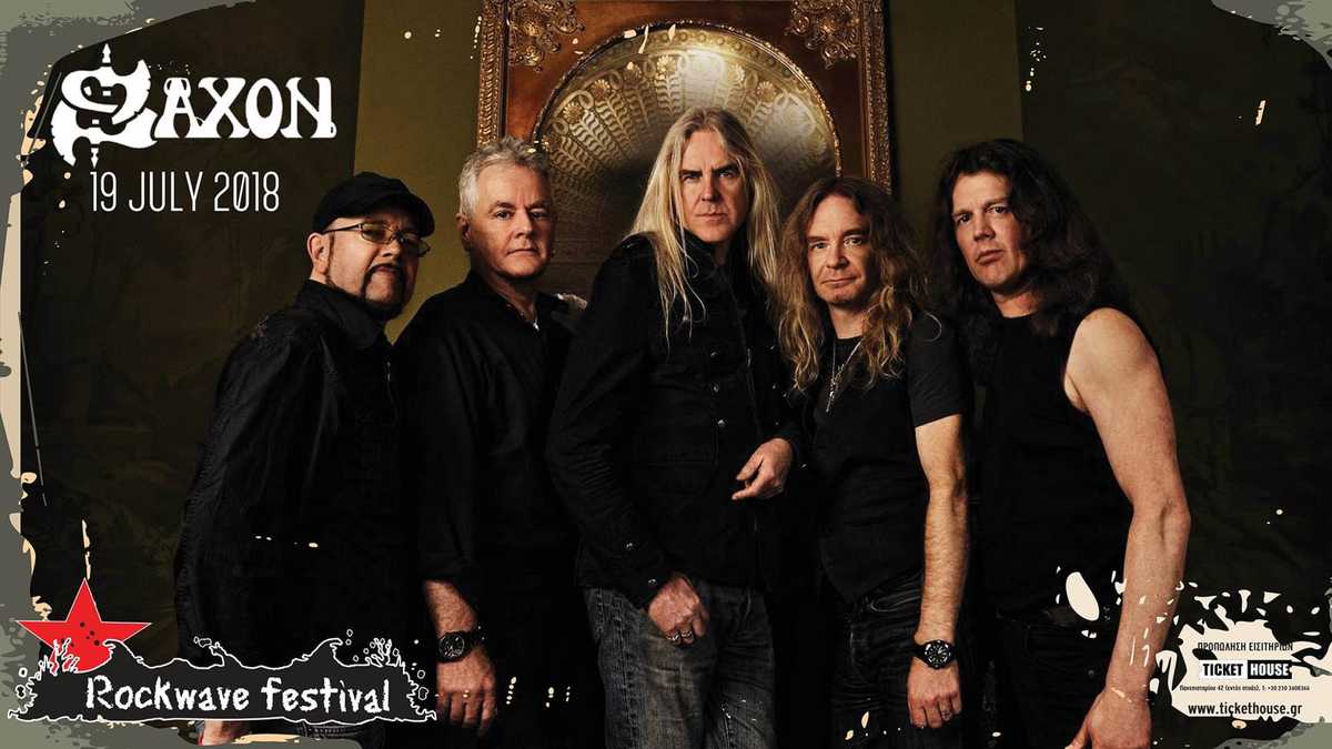 Oι Saxon, Accept, Volbeat & Tremonti στο Rockwave Festival 2018!