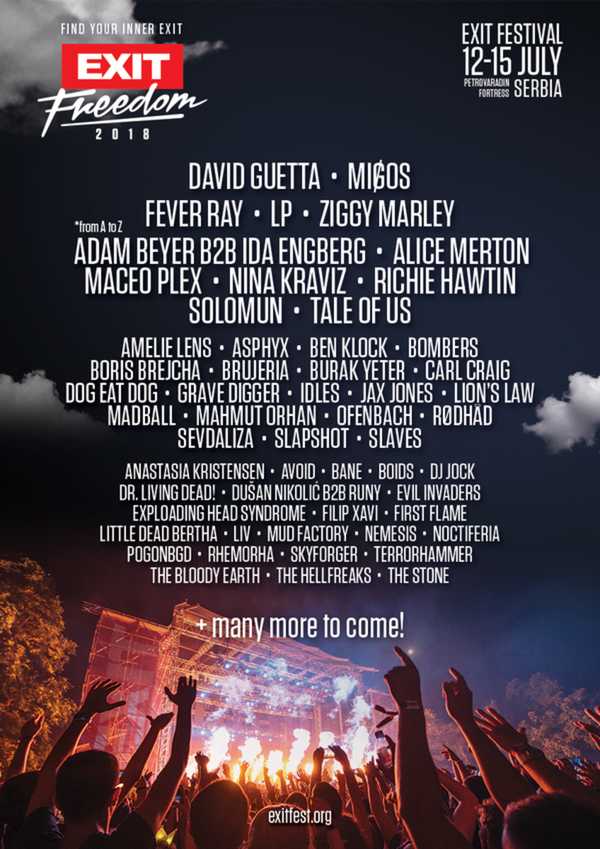 EXIT Festival 2018