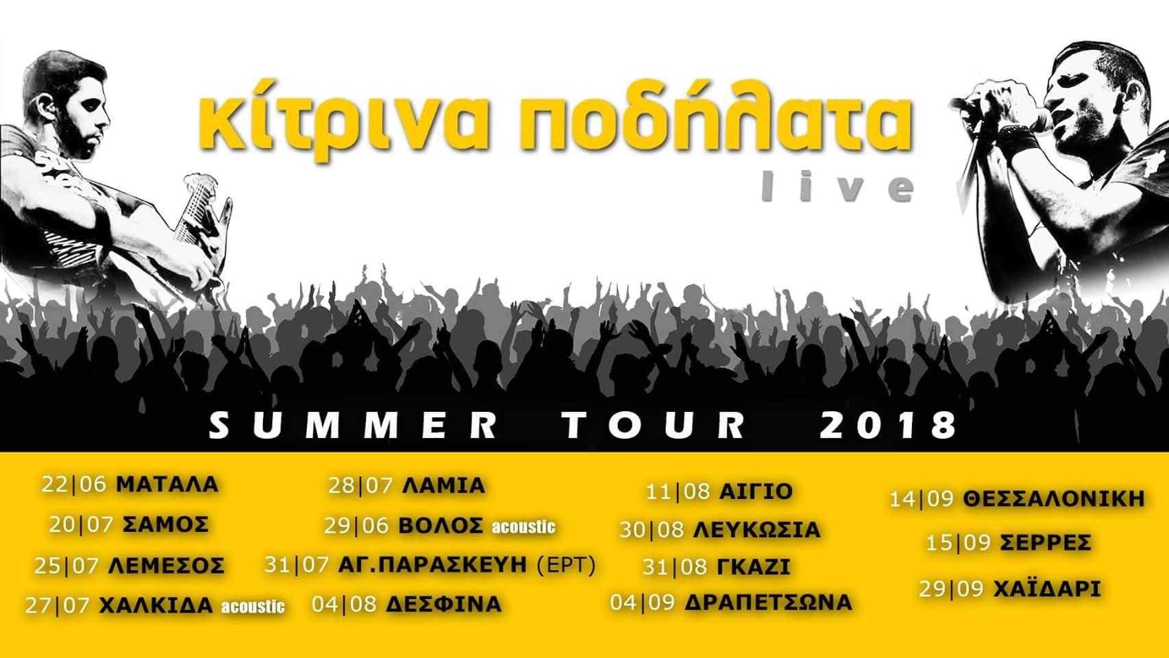 Κίτρινα ποδήλατα 2018