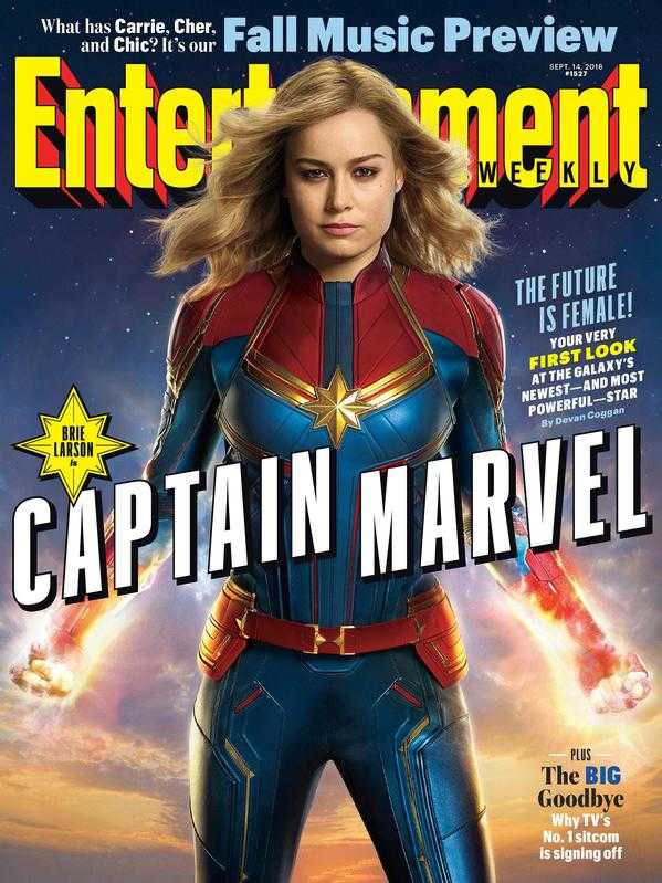 EW Captain Marvel Cover EW Captain Marvel Cover