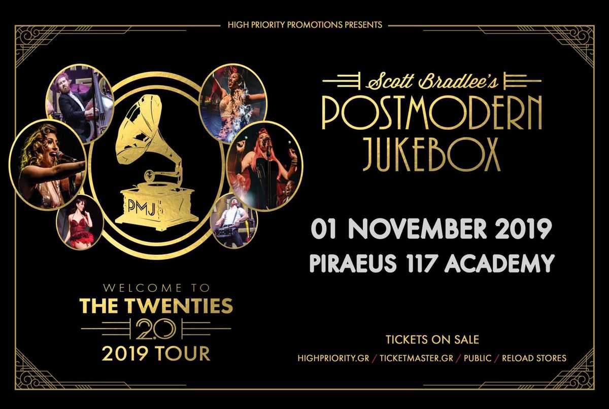 Οι Scott Bradlee's Postmodern Jukebox στην Αθήνα