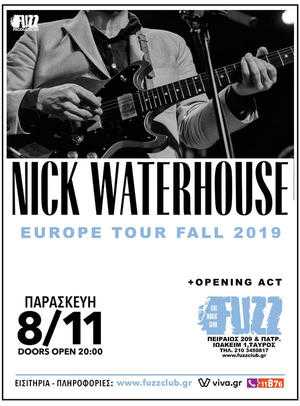 O Nick Waterhouse επιστρέφει στην Αθήνα O Nick Waterhouse επιστρέφει στην Αθήνα