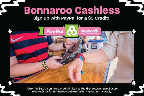 Bonnaroo Festival wristband