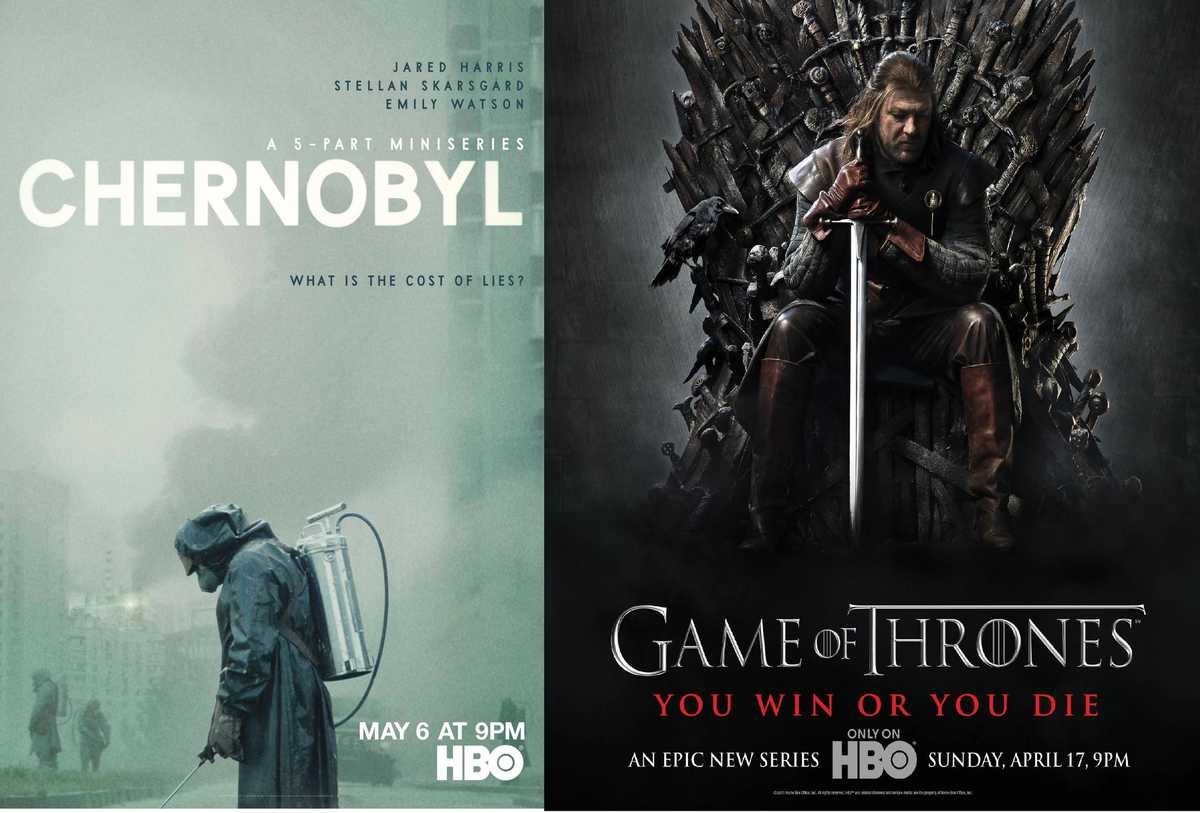 Διλήμματα: Chernobyl ή Game of Thrones; Ποια η καλύτερη σειρά;