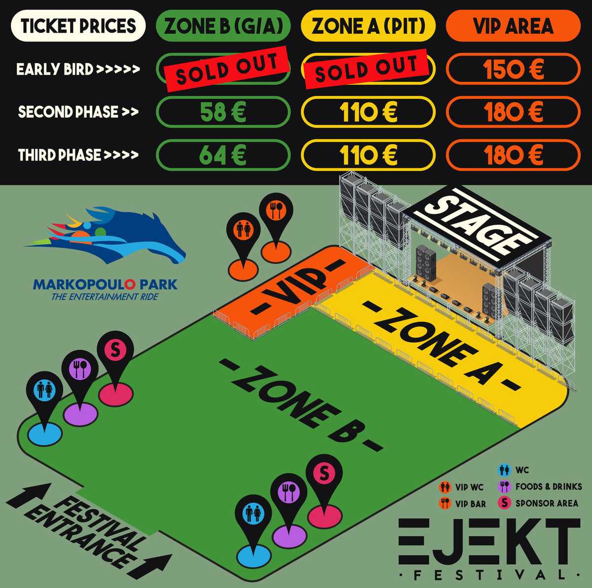 Sold out τα Early bird εισιτήρια του EJEKT Festival 2020