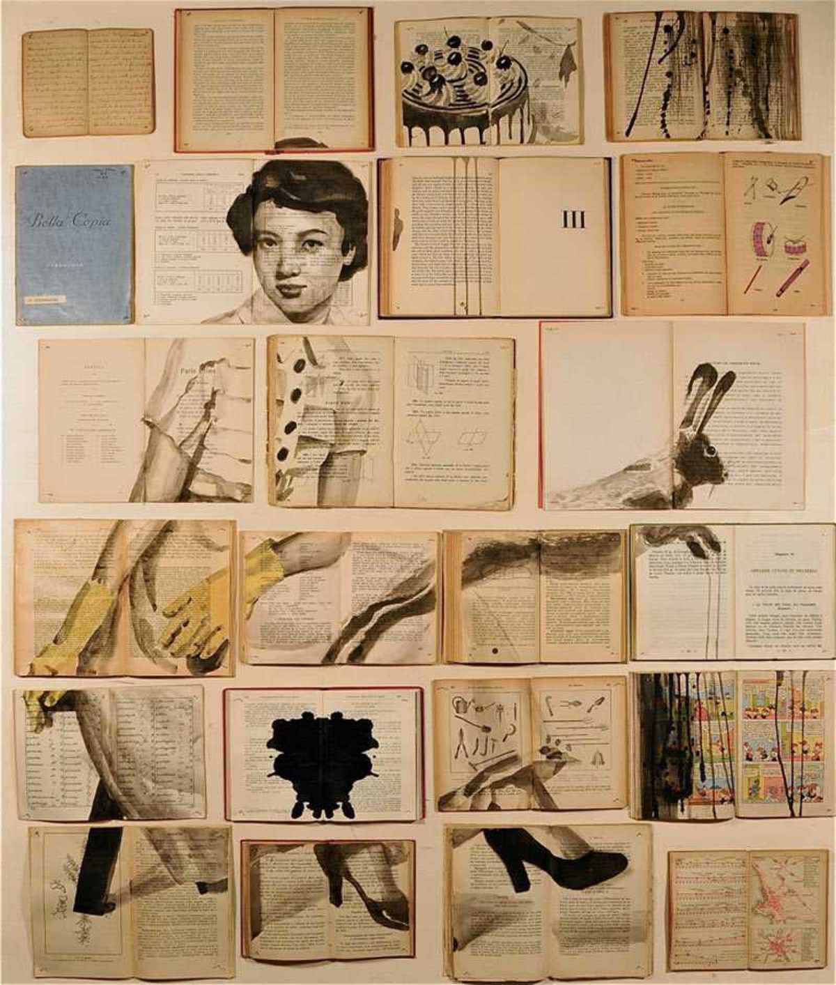 old book painting ekaterina panikanova