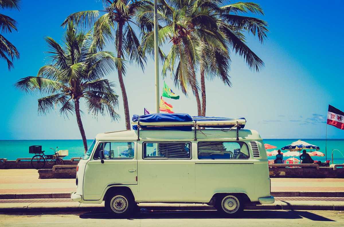 VW camper beach holiday travel self drive hire